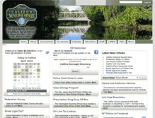 Tablet Screenshot of califonboro.org
